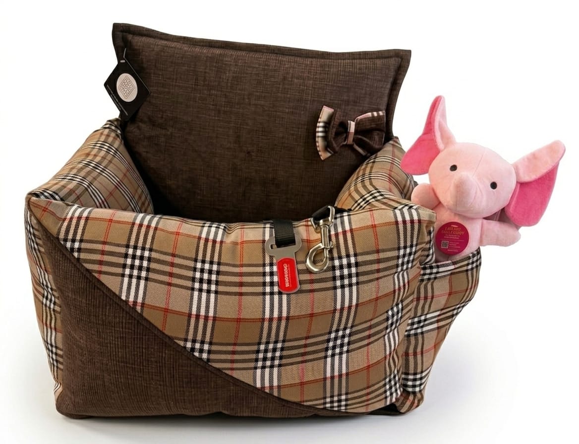 Asiento Coche Homologado para Perros | Viaje Seguro
