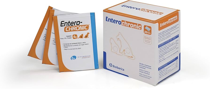ENTERO-CHRONIC® 30 SOBRES Alimento complementario para perros y gatos